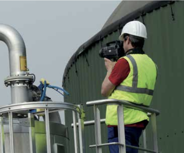 FM BioEnergy use a methane-sensitive monitor and laser, as well as infra-red devices, to conduct their leak detection surveys
