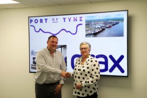 Mark Gibbens, Drax and Tracey Younger, Port of Tyne