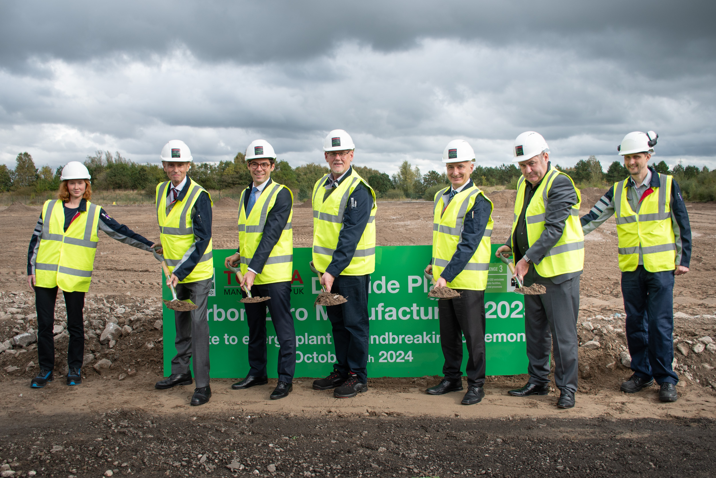 Toyota hosts ceremony for £282m AD facility in North Wales