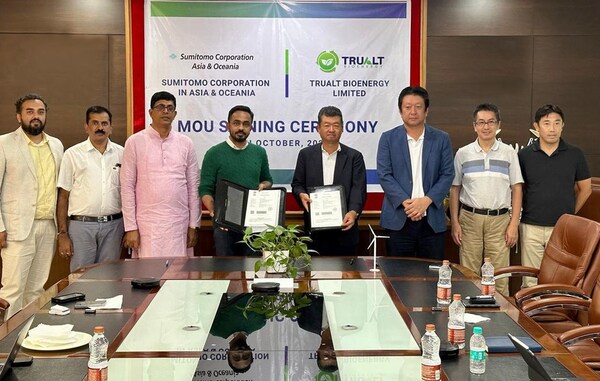 TruAlt Bioenergy signs MoU with Sumitomo to boost India’s biogas production