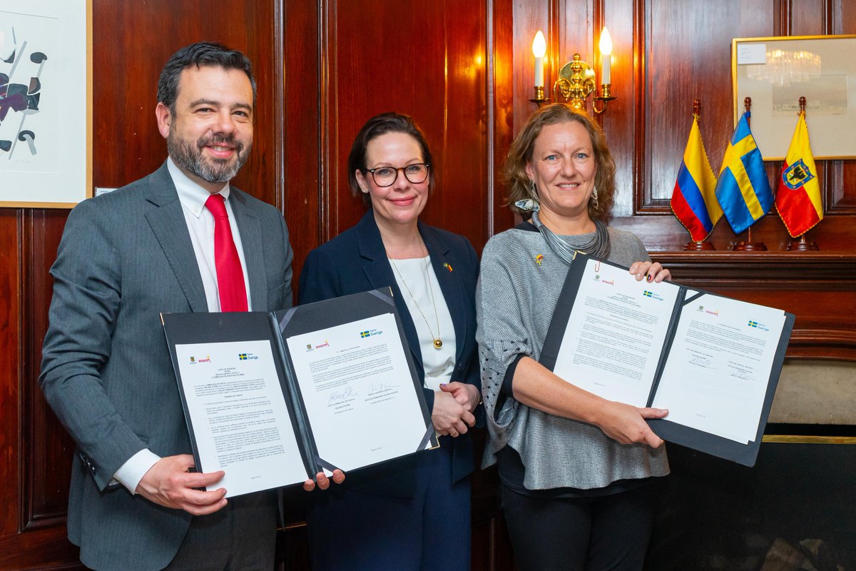 Sweden collaborates with Bogotá to build a biogas plant
