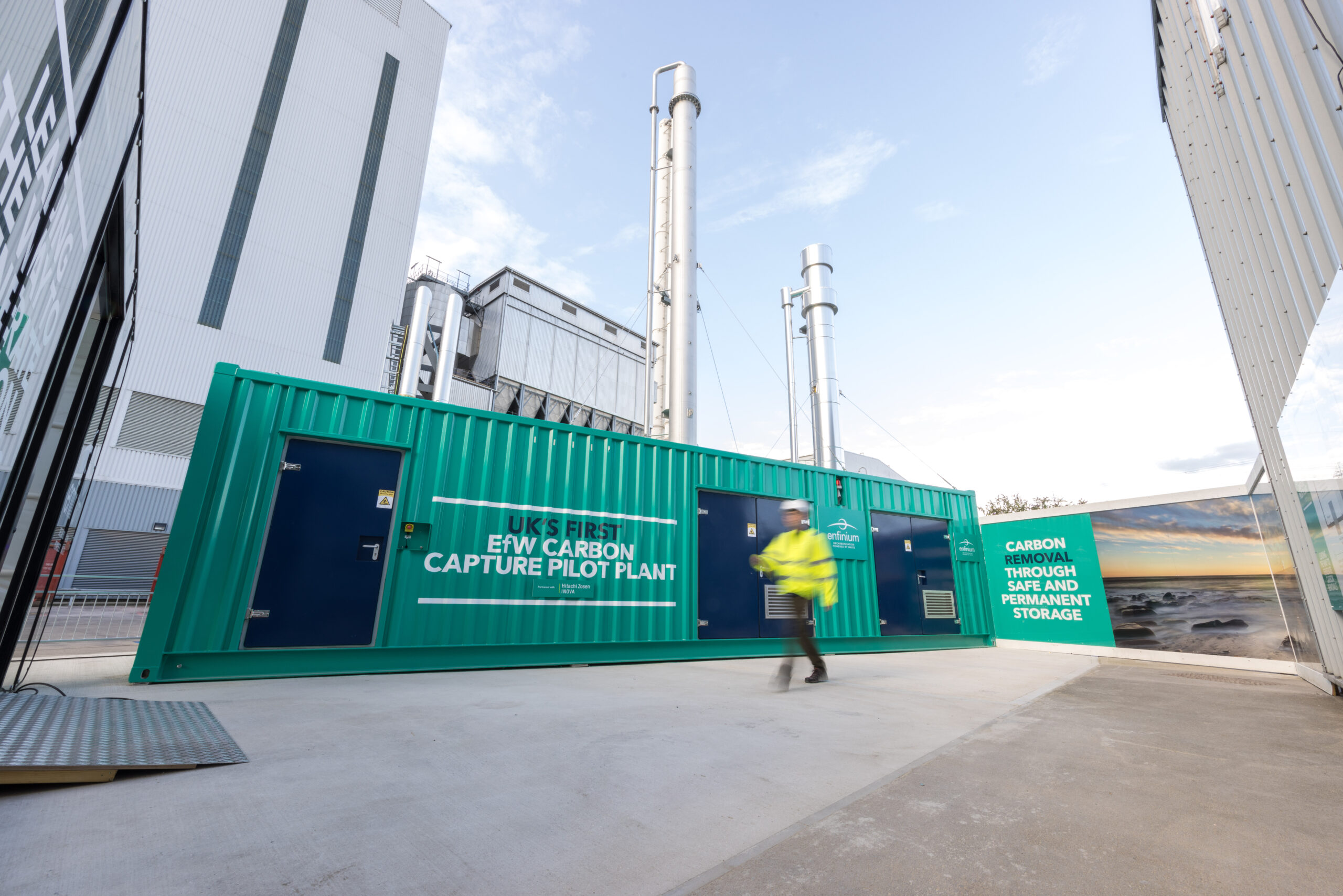 enfinium enters next phase of carbon capture and storage pilot programme
