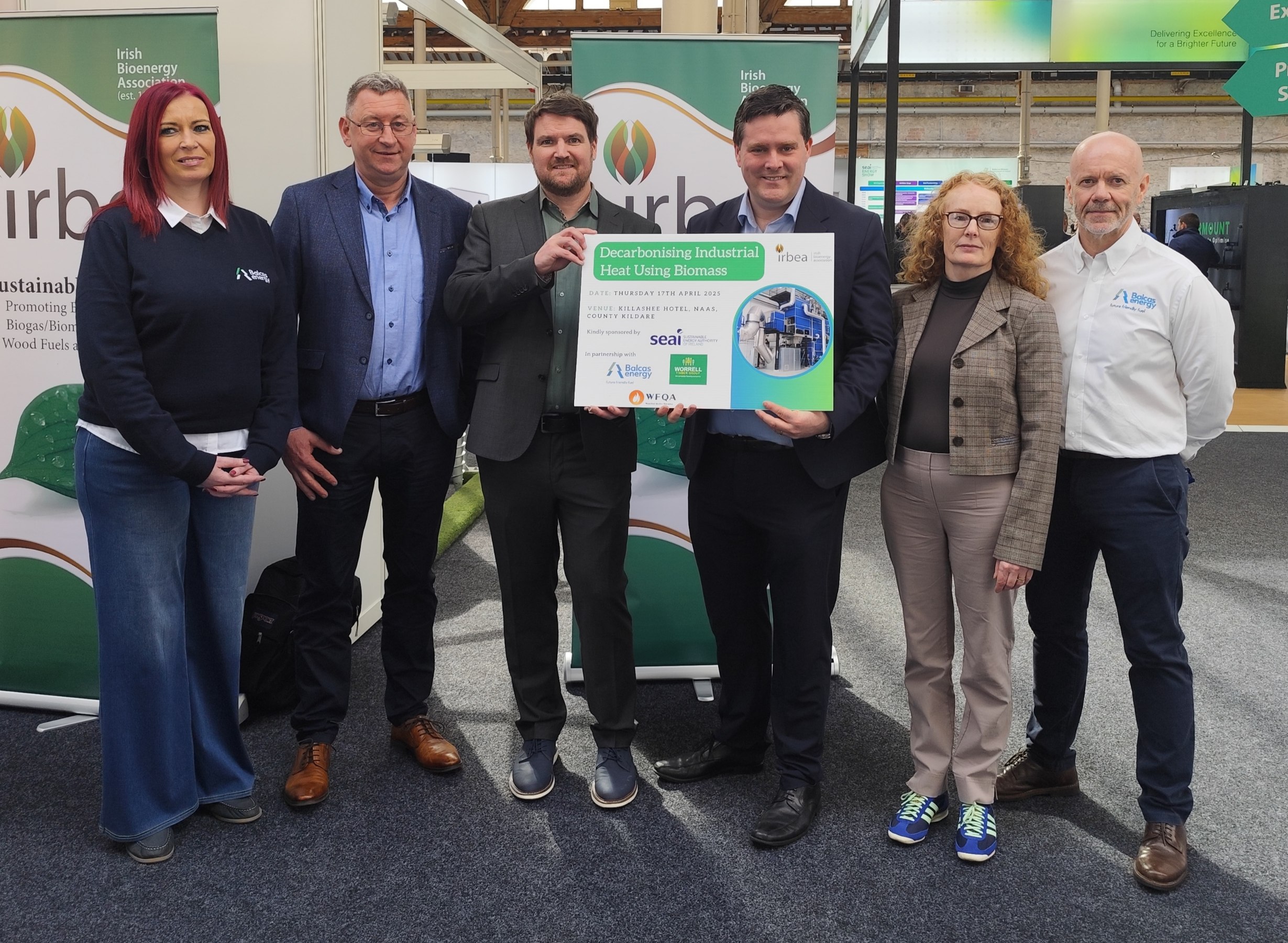 IrBEA event to showcase the potential of biomass to decarbonise industrial heat