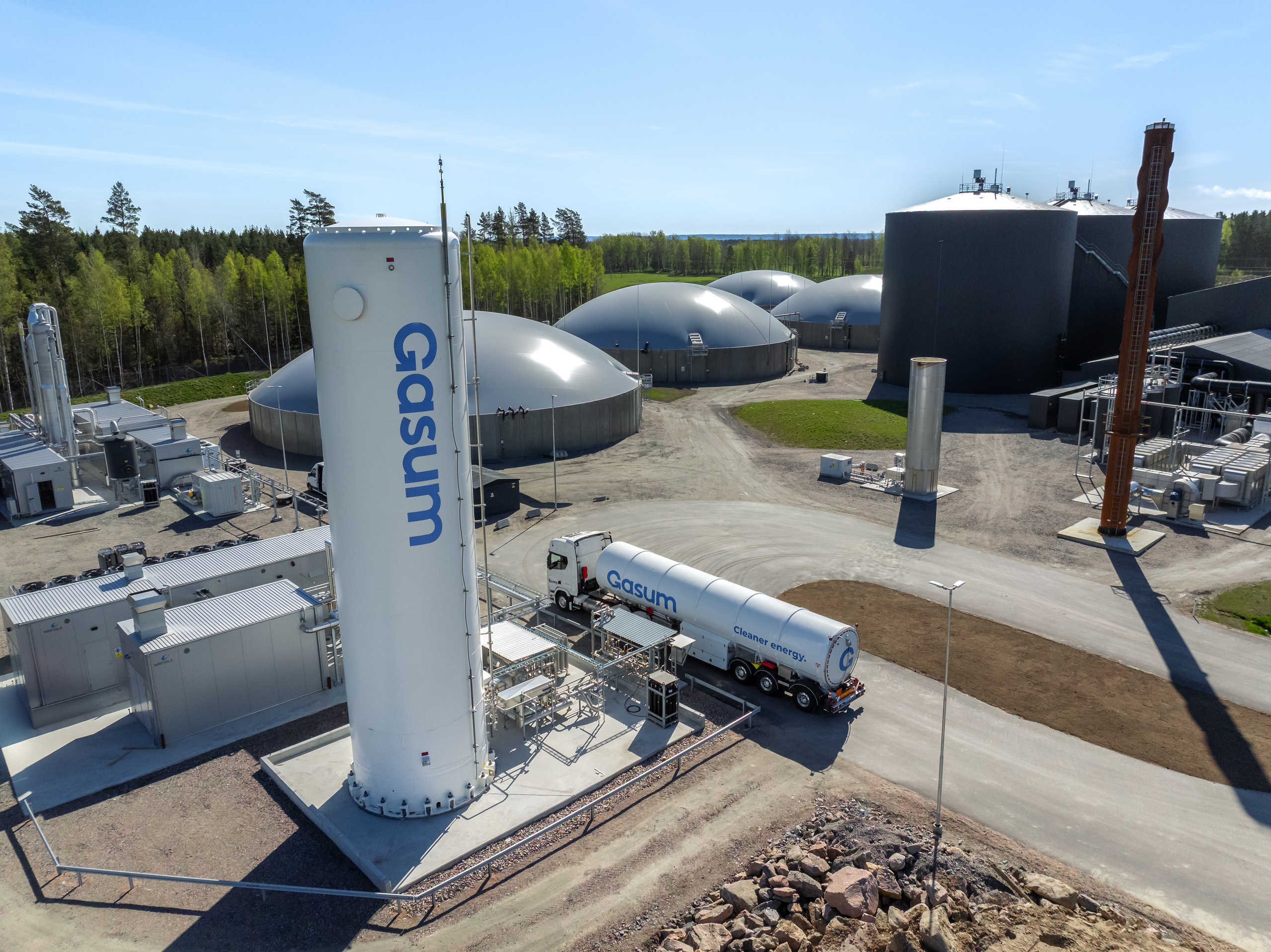 Gasum opens €58m biogas plant in Götene, Sweden