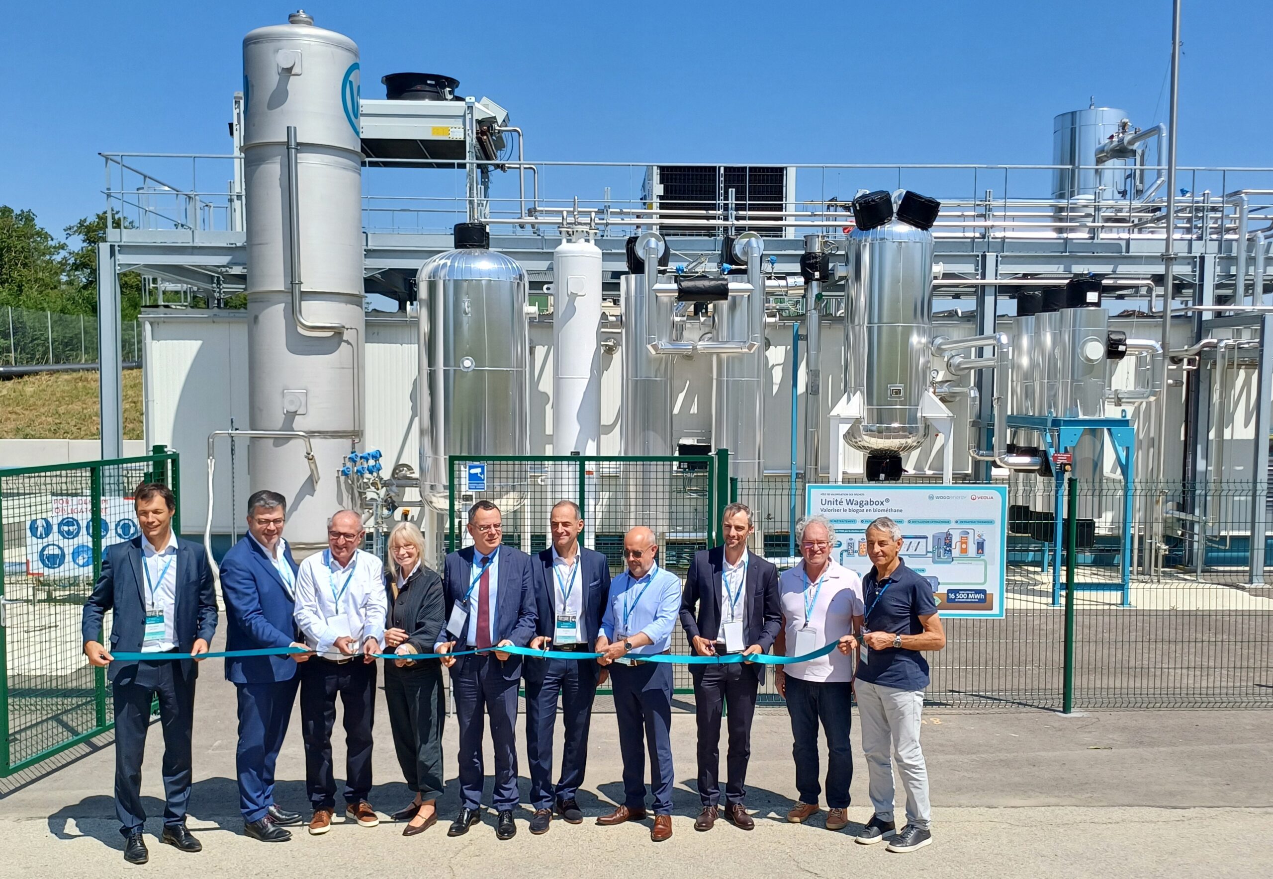 Veolia and Waga Energy launch RNG facility at French landfill