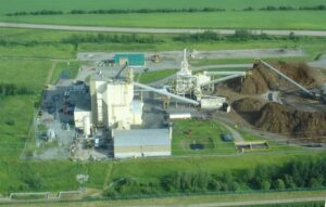 The St-Félicien Cogeneration Power Plant (SFC). Source: Greenleaf Power LLC.