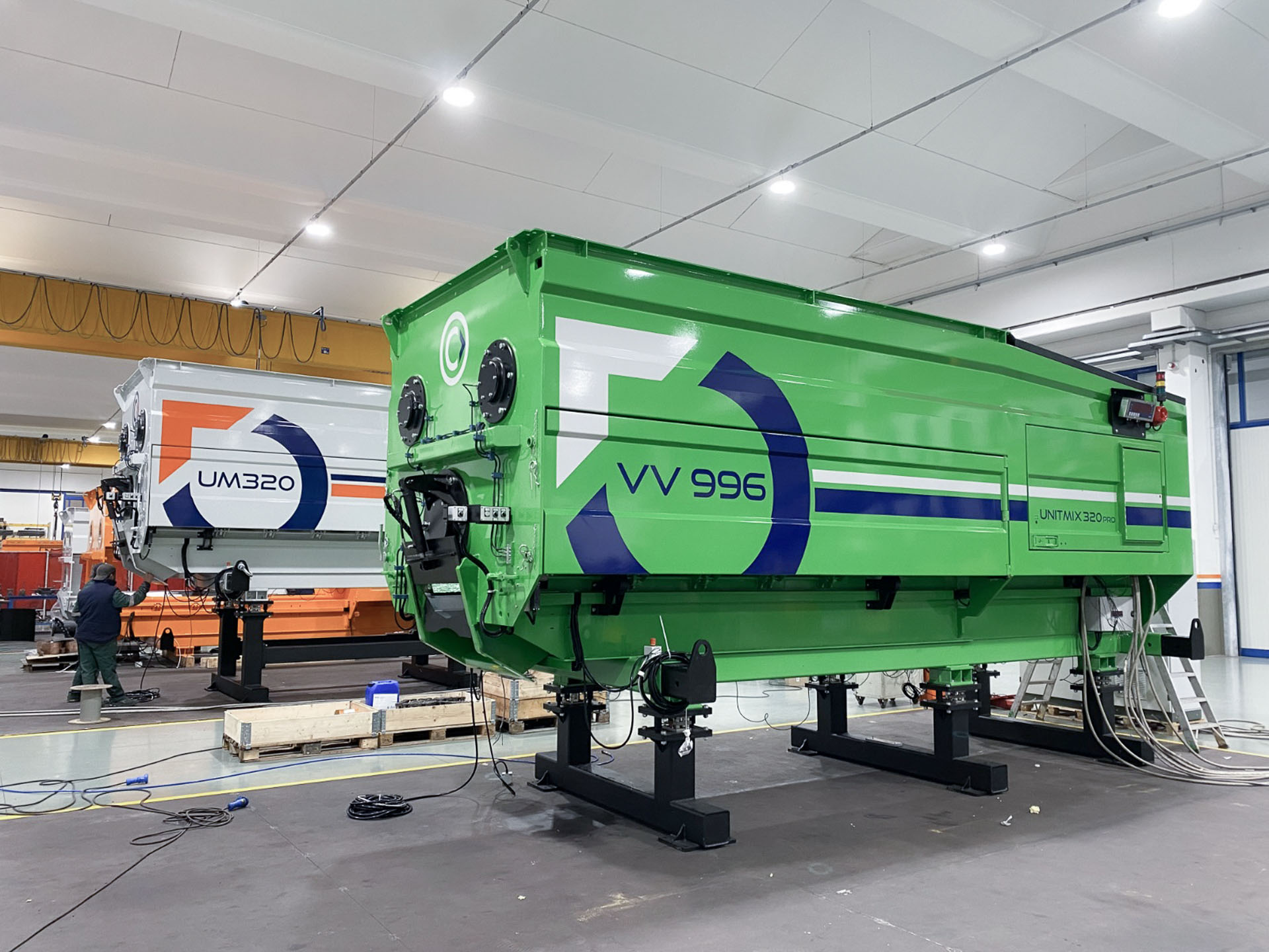Optimising organic waste processing with Cesaro’s UM 320 Mixer Powers