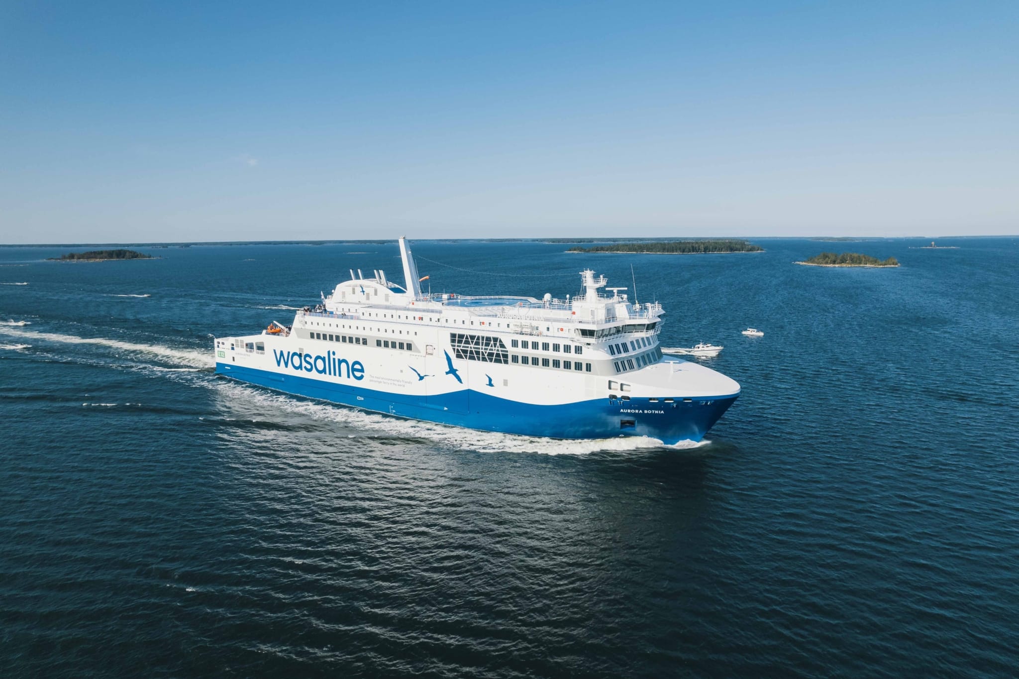 Gasum powers first carbon-neutral Baltic Sea shipping route