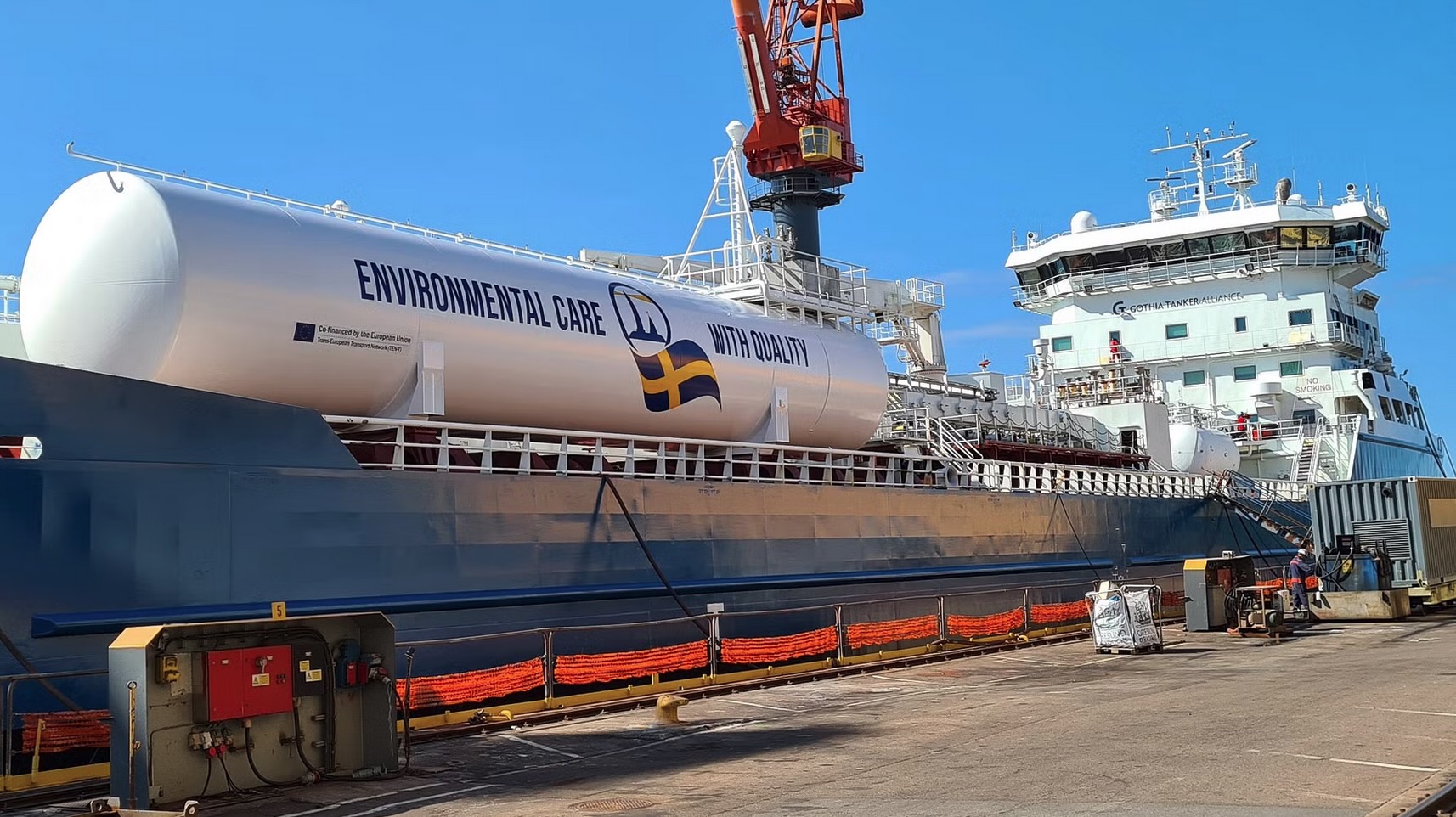 Furetank switches EU fleet to renewable biogas under landmark deal