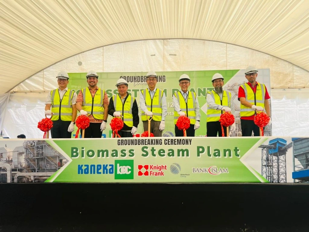 Kaneka breaks ground on first biomass steam plant in Malaysia