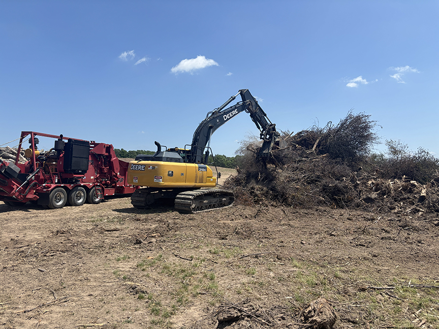 New Woodchuck patnership rescues solar farm wood waste for biomass