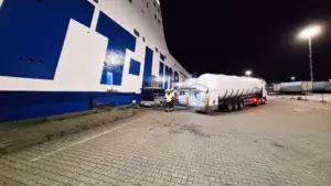 Trial bunkering of TT-Line