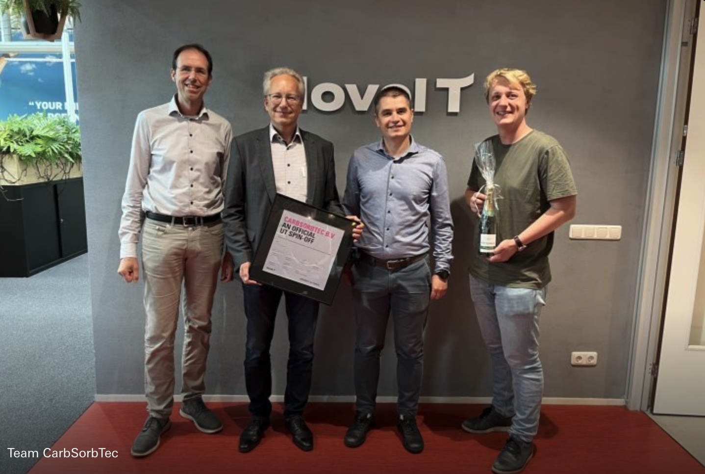 Twente researchers develop clay-based CO₂ capture for biogas