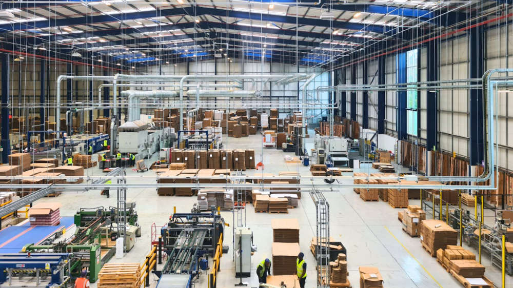 Milton Keynes factory installs biomass heating system to slash carbon emissions