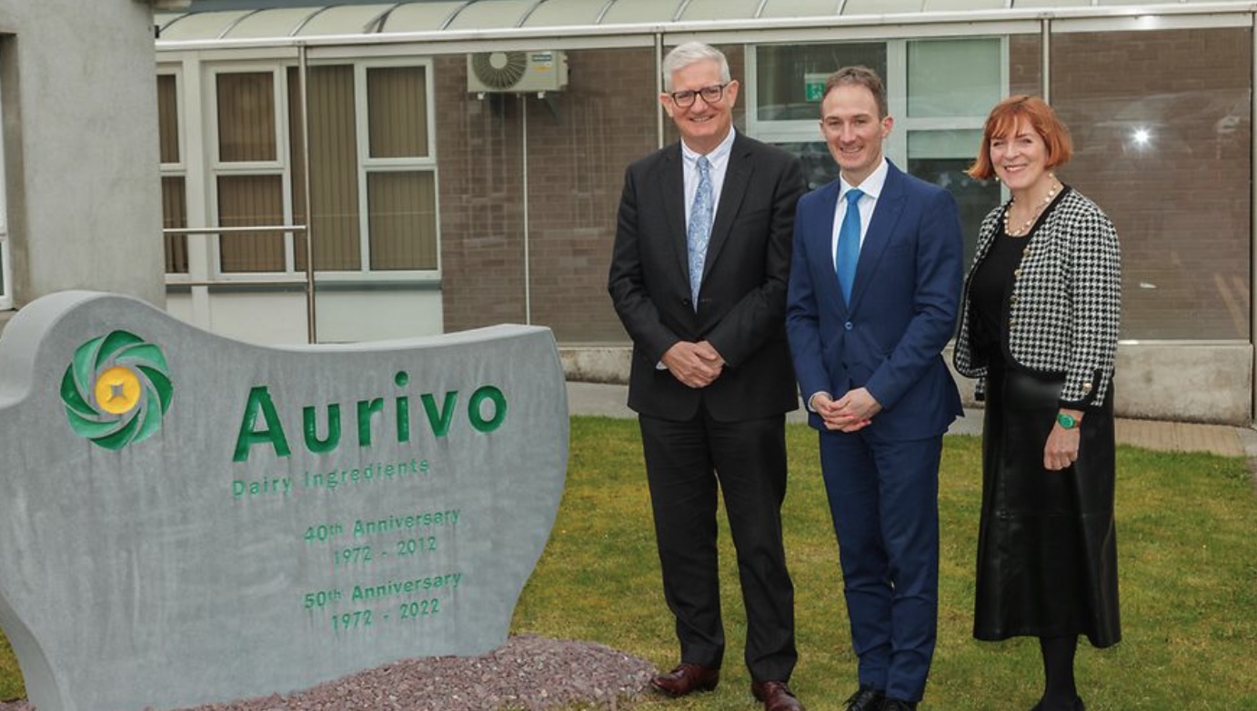 Aurivo invests €12m in biomass boiler system at dairy ingredients facility