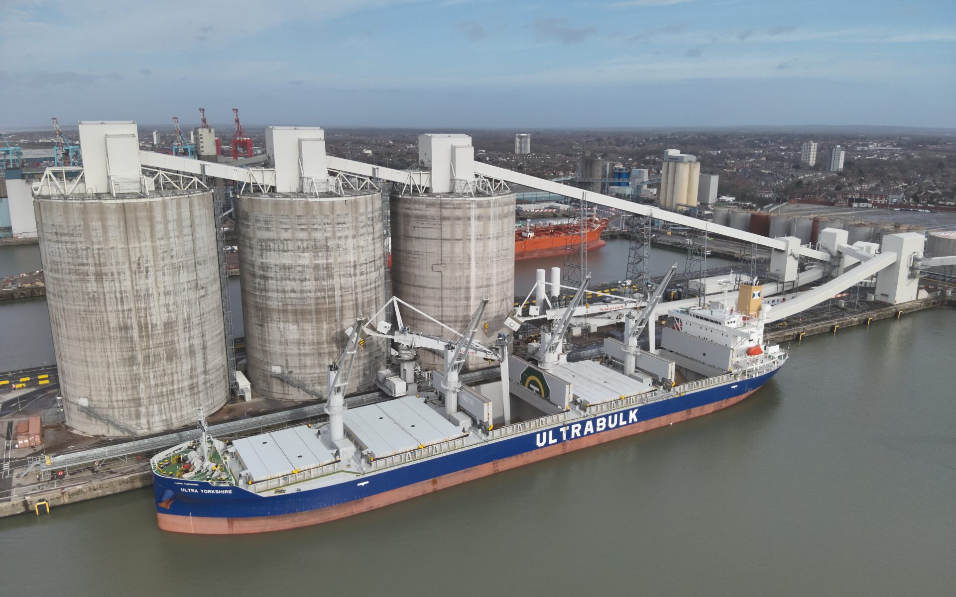 Biomass carrier completes first transatlantic voyage on B100 biofuel