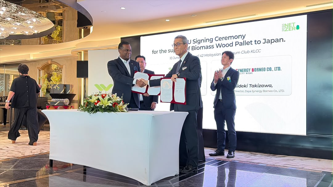 Produtor de biomassa da Malásia mira o mercado japonês com parceria para fornecimento de pellets de madeira