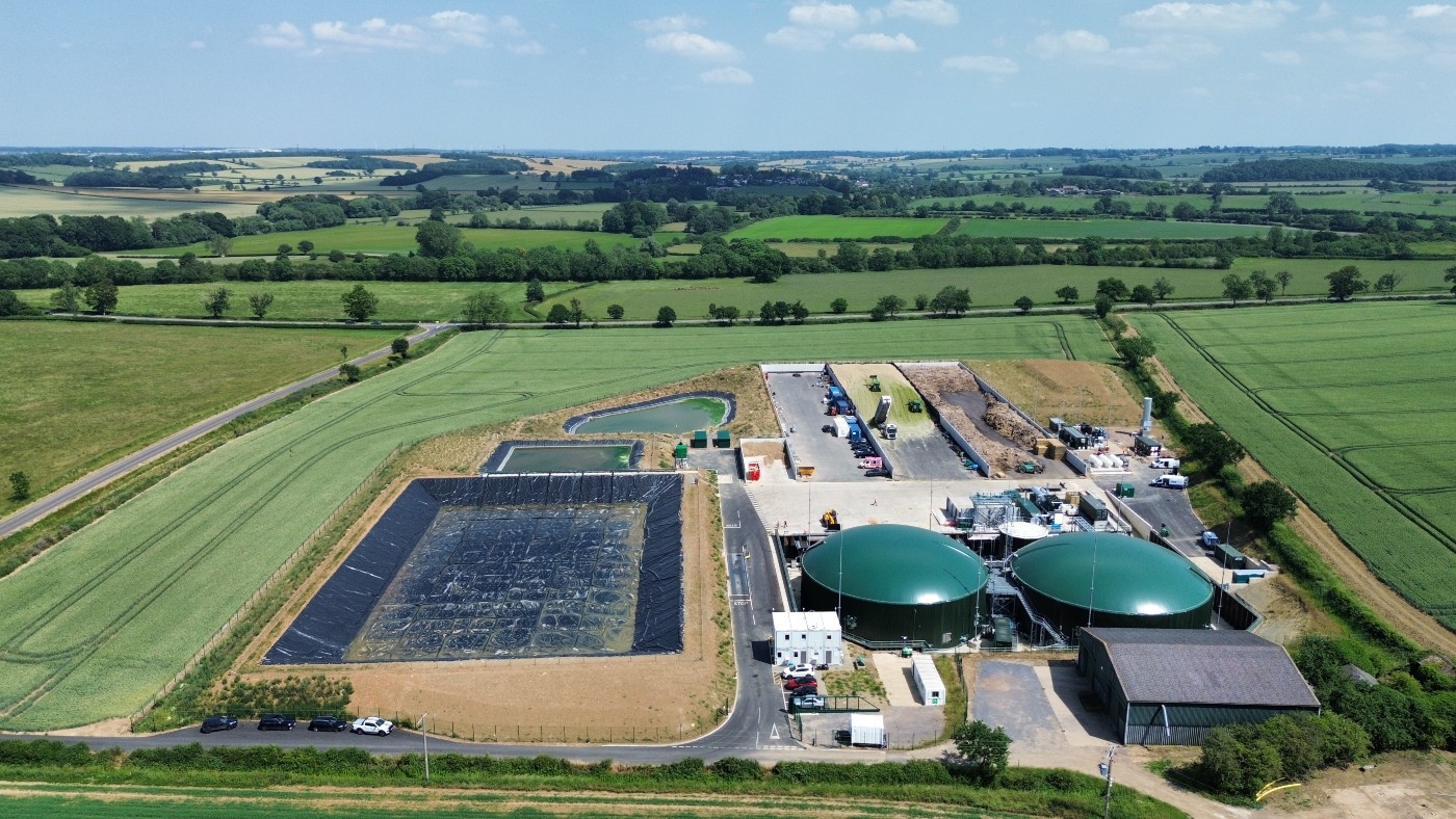 VIDA bioenergy connects Wormslade biomethane plant to Cadent network