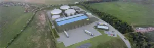 Construction begins on £35m anaerobic digestion facility at SUEZ’s Ellington site