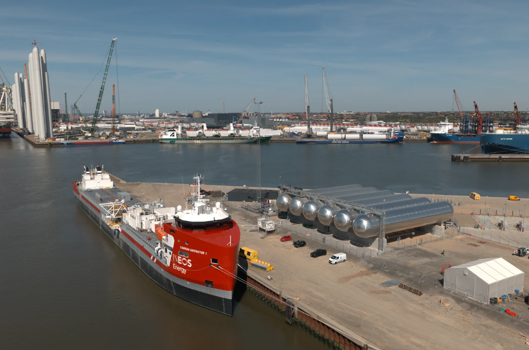 Europe’s first full-scale CO₂ storage facility opens in Denmark