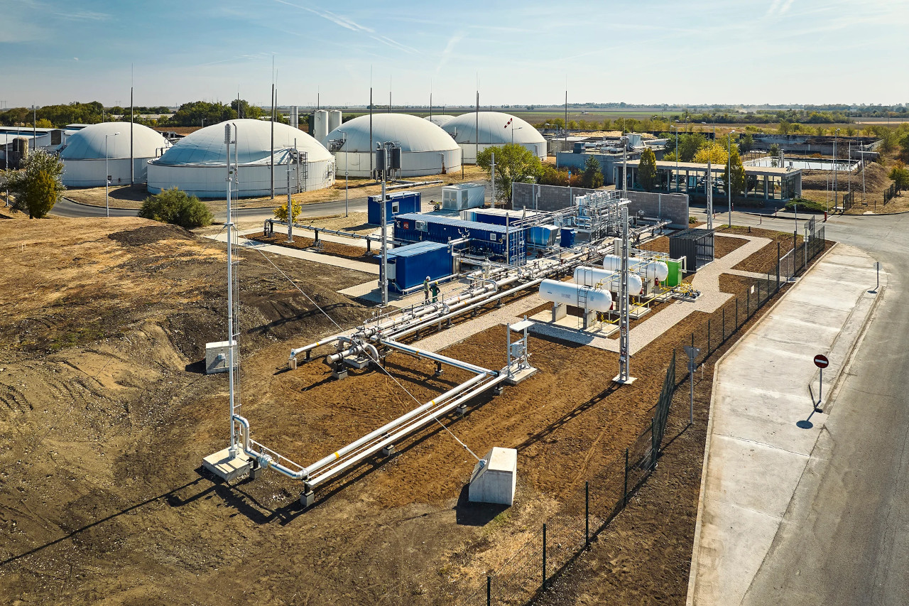 MOL Group opens first biomethane plant in Hungary with grid injection capability